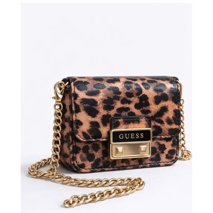 Cartera Guess DX25433 Elssie Cardcase Crossbody Animal Print
