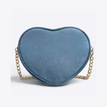 Cartera Guess Kennedy DX26077 Azul en Forma de Corazón