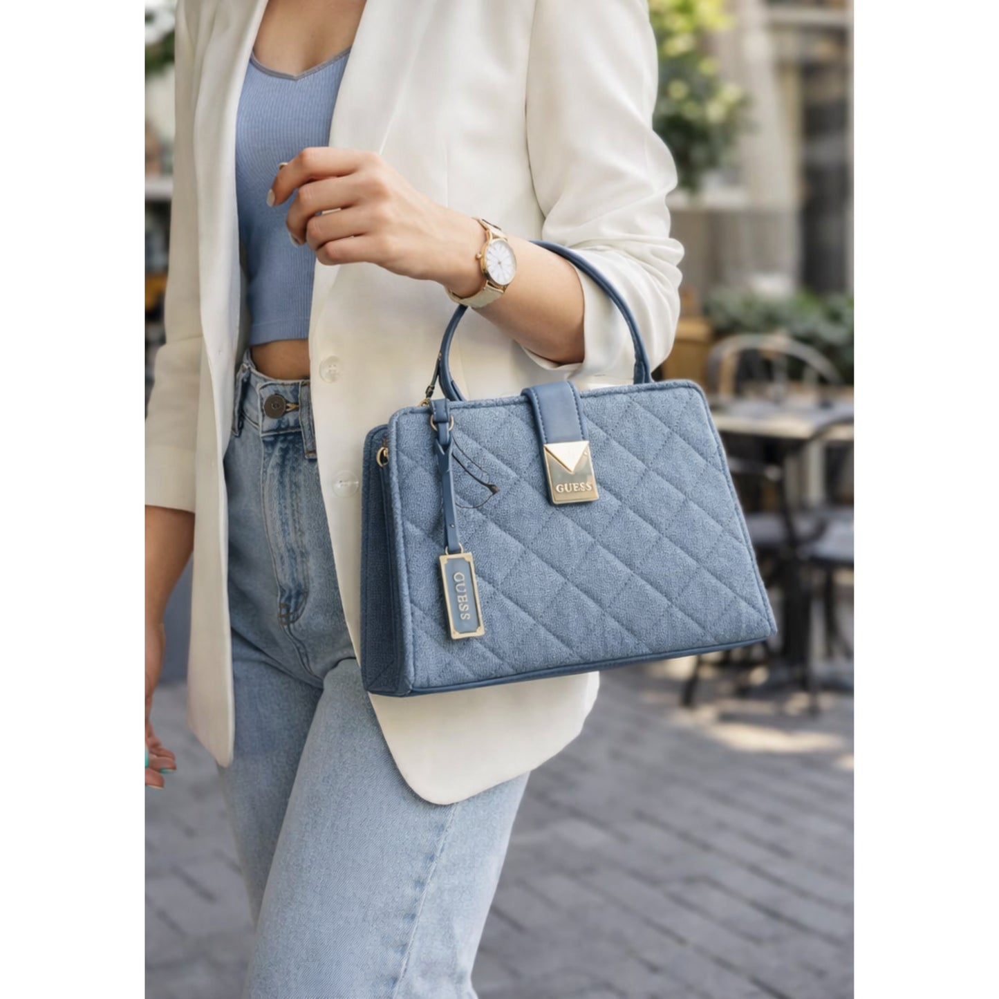 Cartera Guess Kennedy DX26081 Azul