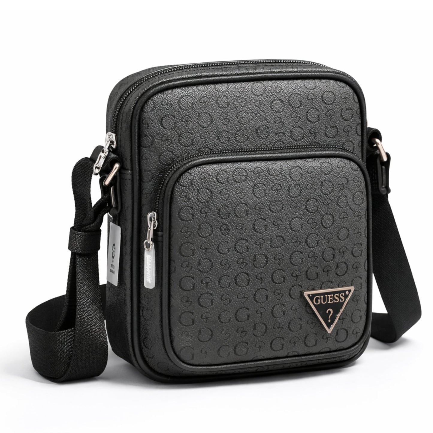 Morral Guess Crossbody Negro con Monograma RSG988091