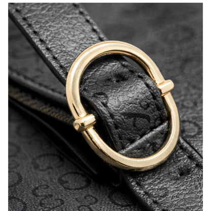 Cartera Guess Crossbody Negra con Monograma