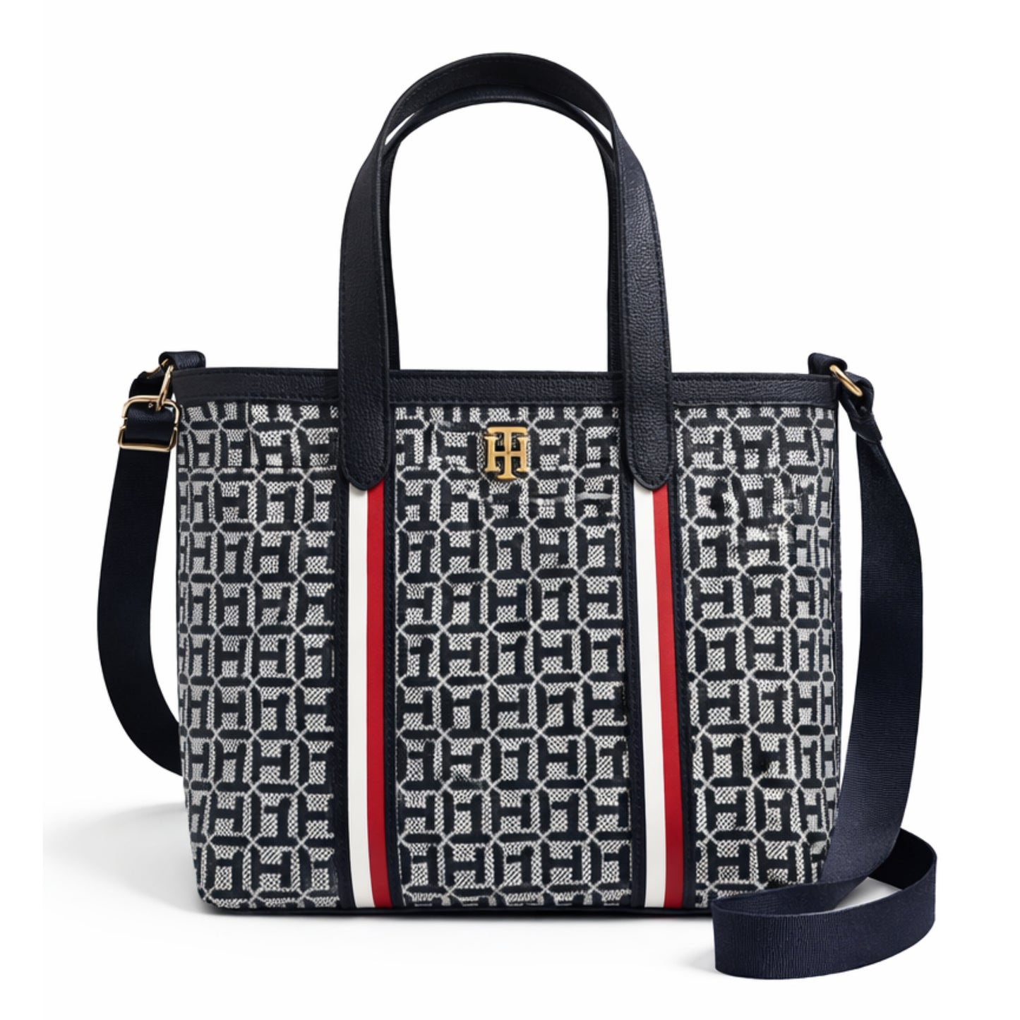 Cartera Tommy Hilfiger 69J8973 Handbag Stone/Navy