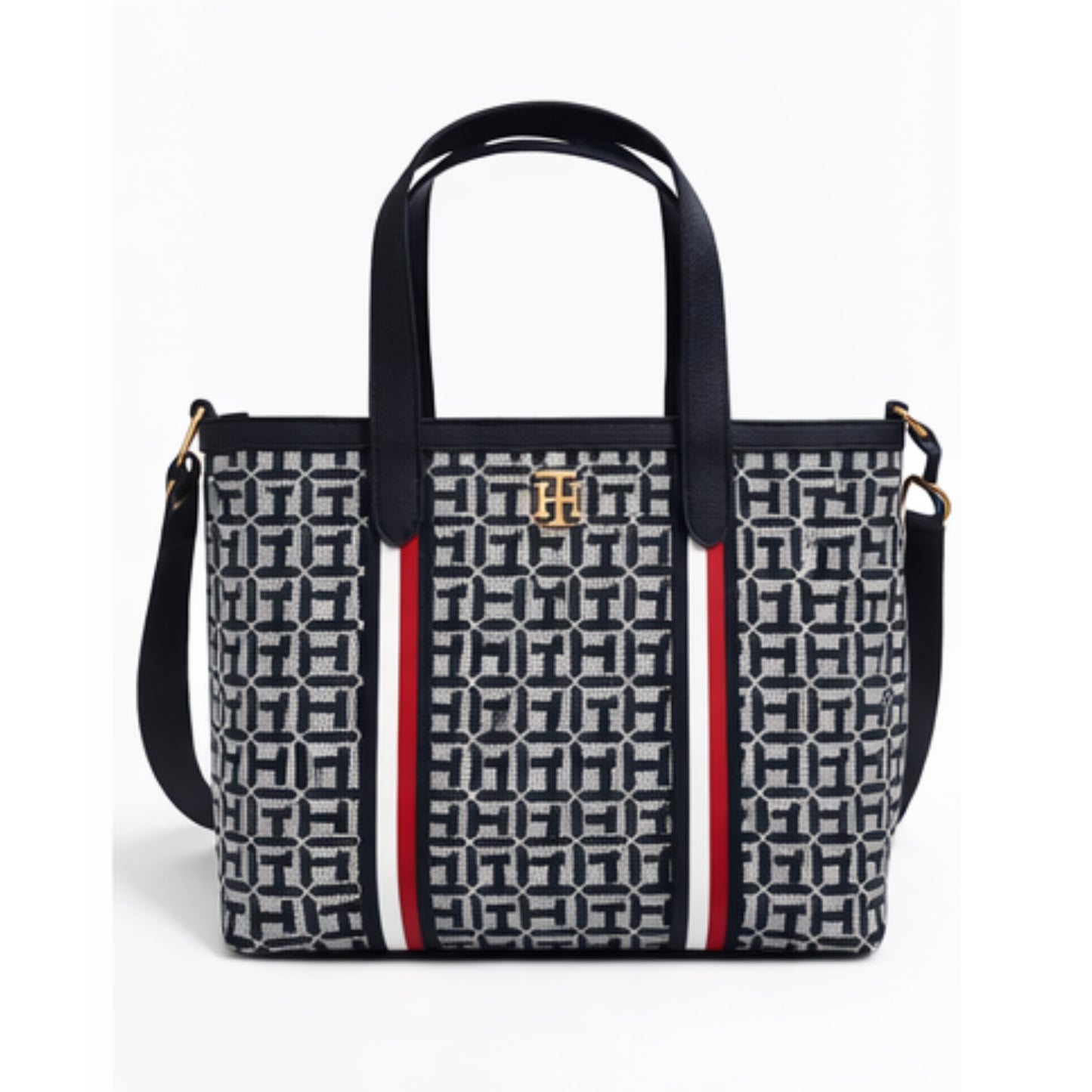 Cartera Tommy Hilfiger 69J8973 Handbag Stone/Navy