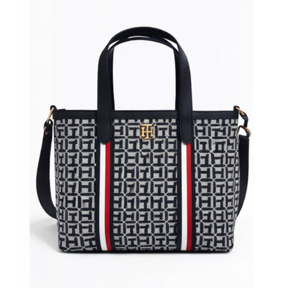 Cartera Tommy Hilfiger 69J8973 Handbag Stone/Navy