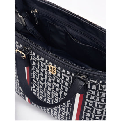 Cartera Tommy Hilfiger 69J8973 Handbag Stone/Navy
