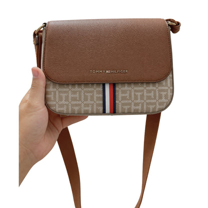 Cartera Tommy Hilfiger 69J9594 Crossbody Beige/Caramelo