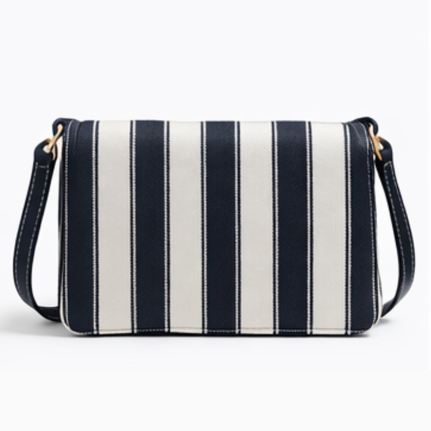Cartera Tommy Hilfiger XW07308 Handbag Rayas Azul/Blanco