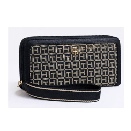 Billetera Tommy Hilfiger XW07766 Monogram Negro