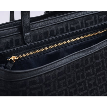 Bolso Tommy Hilfiger 69J8964 Tote Negro Monograma