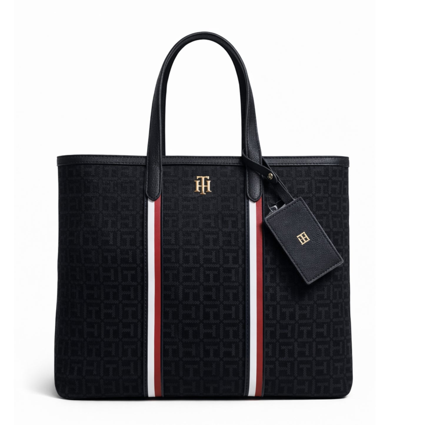 Bolso Tommy Hilfiger 69J8964 Tote Negro Monograma