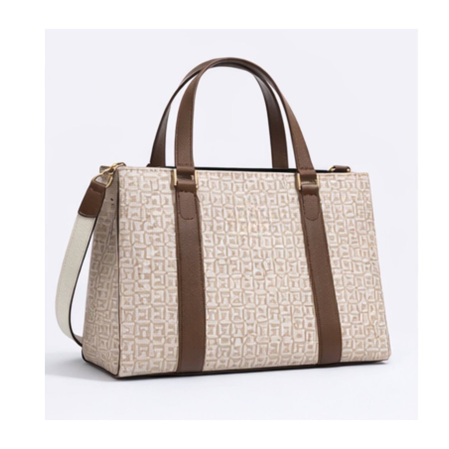 Cartera Tommy Hilfiger XW05364 Handbag Fawn/Blanco
