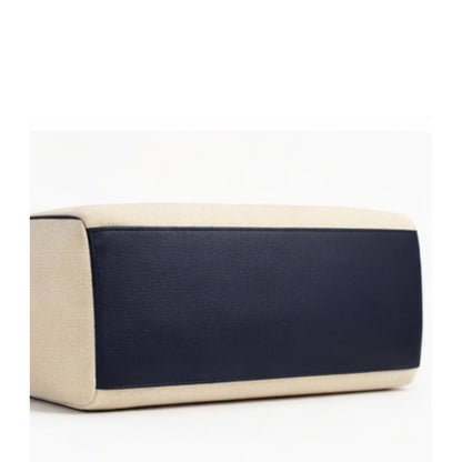 Cartera Tommy Hilfiger Tote Beige y Azul